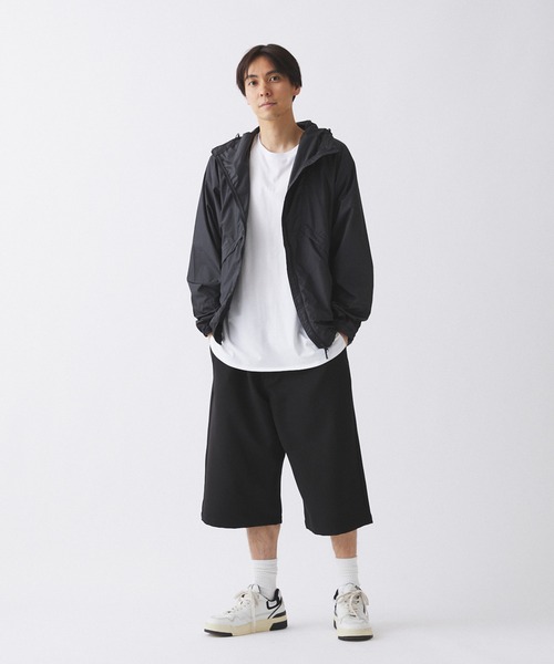 【ZOZO限定】Gaucho pants / ドレープツイルワイドショーツ（スラックス）｜417 EDIFICE（フォーワンセブンエディフィス）
