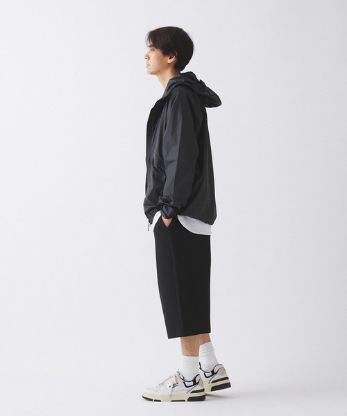 【ZOZO限定】Gaucho pants / ドレープツイルワイドショーツ（スラックス）｜417 EDIFICE（フォーワンセブンエディフィス）