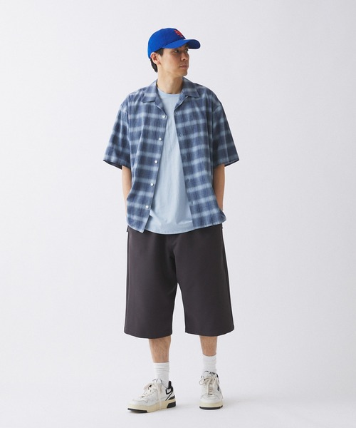 【ZOZO限定】Gaucho pants / ドレープツイルワイドショーツ（スラックス）｜417 EDIFICE（フォーワンセブンエディフィス）