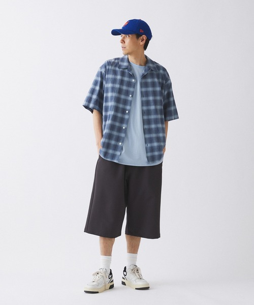 【ZOZO限定】Gaucho pants / ドレープツイルワイドショーツ（スラックス）｜417 EDIFICE（フォーワンセブンエディフィス）