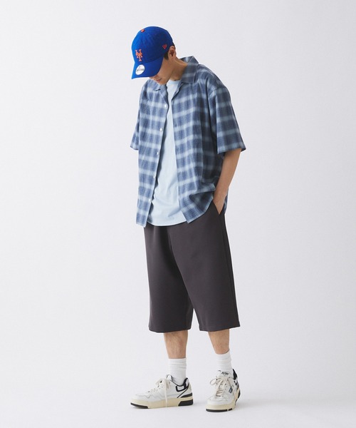 【ZOZO限定】Gaucho pants / ドレープツイルワイドショーツ（スラックス）｜417 EDIFICE（フォーワンセブンエディフィス）