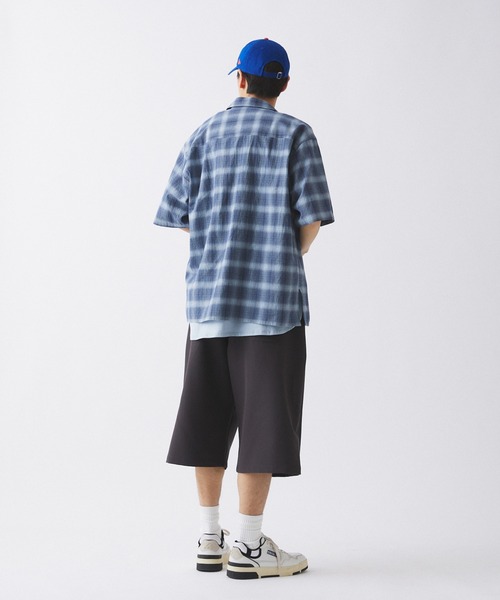 【ZOZO限定】Gaucho pants / ドレープツイルワイドショーツ（スラックス）｜417 EDIFICE（フォーワンセブンエディフィス）