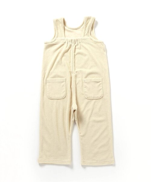 BREEZE（ブリーズ）の「パイルオールインワン（つなぎ/オールインワン・キッズ・ブラック/ベージュ・80/90/100/110/120/130/140）」の10枚目の写真