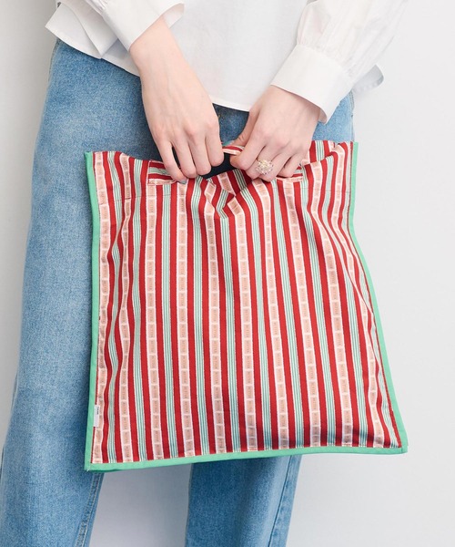 【セール】●BETTER BUTTER STRIPE トートバッグ（トートバッグ）｜I am I in fact...（アイアムアイインファクト）