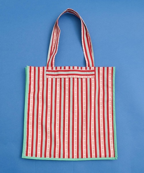 【セール】●BETTER BUTTER STRIPE トートバッグ（トートバッグ）｜I am I in fact...（アイアムアイインファクト）