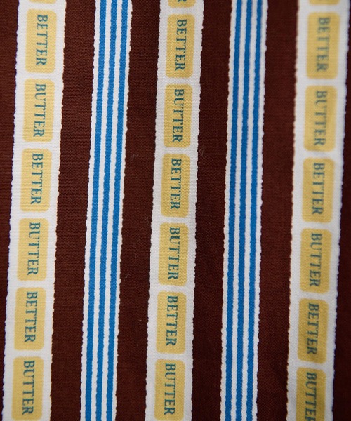 【セール】●BETTER BUTTER STRIPE トートバッグ（トートバッグ）｜I am I in fact...（アイアムアイインファクト）