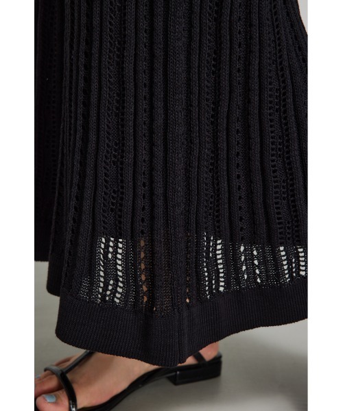 rienda(リエンダ)の「クロシェマーメイドニットスカート マーメイドスカート(スカート・レディース・ホワイト/ブラック/ブルー・FREE)」の7枚目の写真