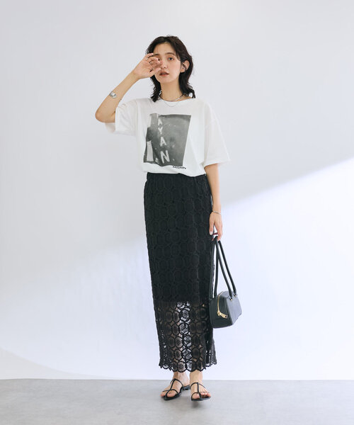 RIVE DROITE（リヴドロワ）の「【MONN.:. （モン）】photo tee（Tシャツ/カットソー・レディース・ブラウン/ブラック・FREE）」の8枚目の写真
