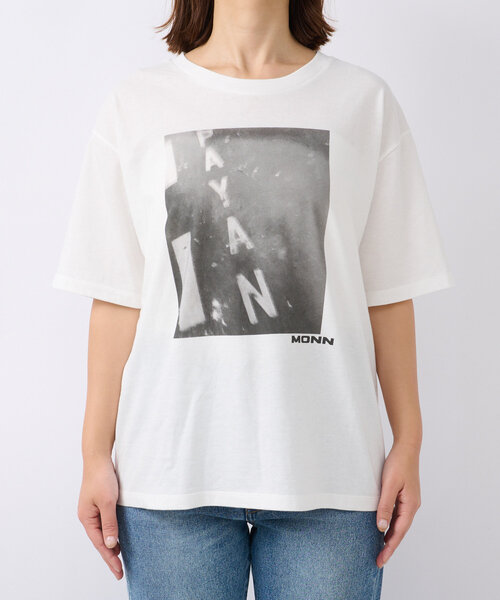 RIVE DROITE（リヴドロワ）の「【MONN.:. （モン）】photo tee（Tシャツ/カットソー・レディース・ブラウン/ブラック・FREE）」の22枚目の写真