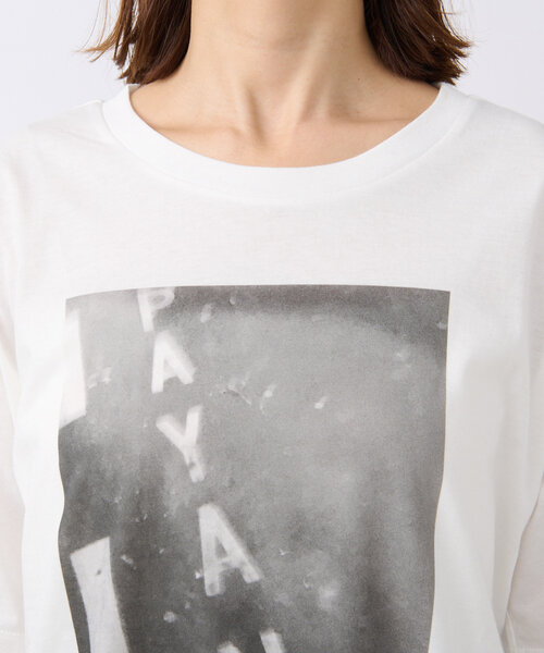 RIVE DROITE（リヴドロワ）の「【MONN.:. （モン）】photo tee（Tシャツ/カットソー・レディース・ブラウン/ブラック・FREE）」の19枚目の写真