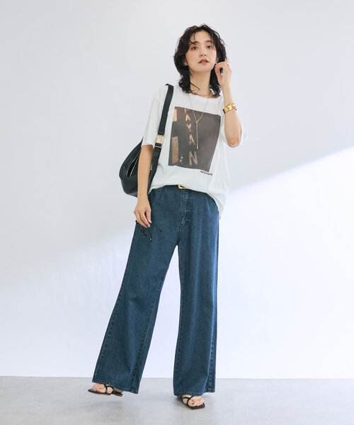 RIVE DROITE（リヴドロワ）の「【MONN.:. （モン）】photo tee（Tシャツ/カットソー・レディース・ブラウン/ブラック・FREE）」の13枚目の写真