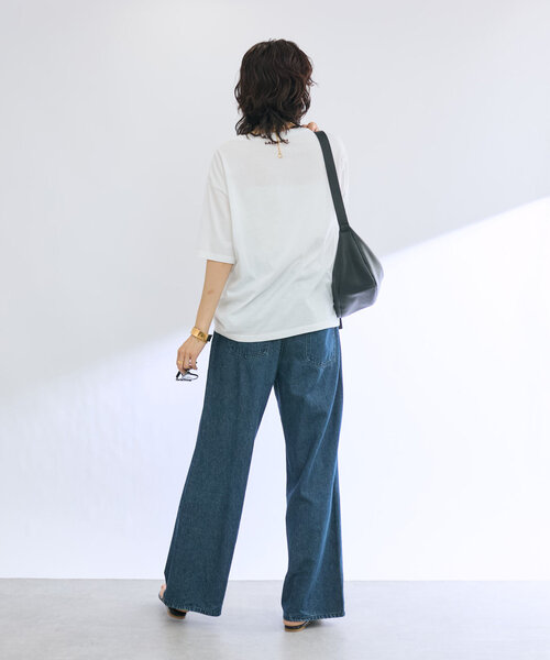 RIVE DROITE（リヴドロワ）の「【MONN.:. （モン）】photo tee（Tシャツ/カットソー・レディース・ブラウン/ブラック・FREE）」の11枚目の写真