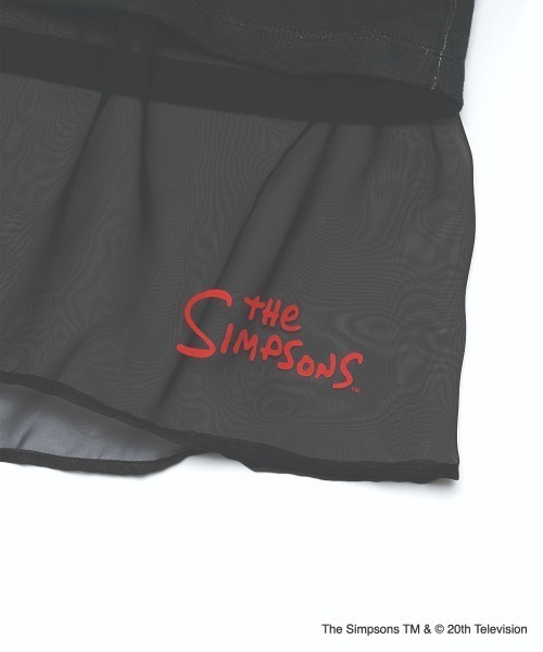 FACETASM（ファセッタズム）の「FACETASM×THE SIMPSONS CAT SEAT TANK TOP（タンクトップ・レディース・ブラック・2）」の2枚目の写真