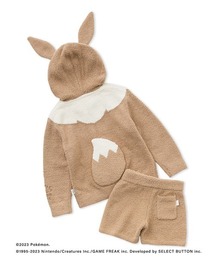 【ポケモンスリープ】イーブイパーカ&ショートパンツセット ポケモンスリープ】ベビモコ イーブイ パーカ＆ショートパンツセット