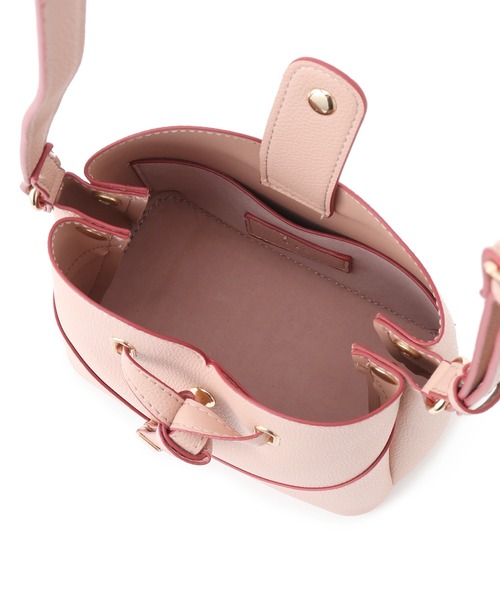 VIS(ビス)の「ハートカットバッグ(スモール)/追加(ショルダーバッグ・レディース・ブラック/ピンク/キナリ/ベージュ/レッド・FREE)」の20枚目の写真