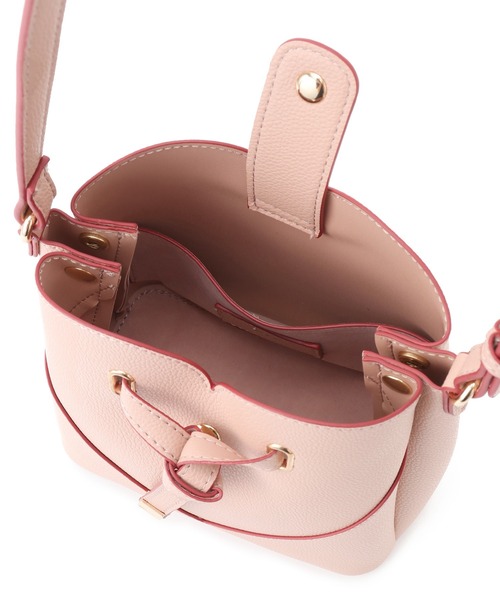 VIS(ビス)の「ハートカットバッグ(スモール)/追加(ショルダーバッグ・レディース・ブラック/ピンク/キナリ/ベージュ/レッド・FREE)」の19枚目の写真