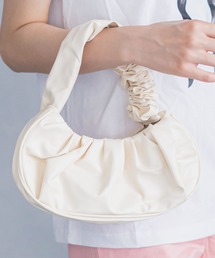 madrepadre（マドレパドレ）の「ギャザーハンドバッグ ミニ 小さめ 鞄（ハンドバッグ）」