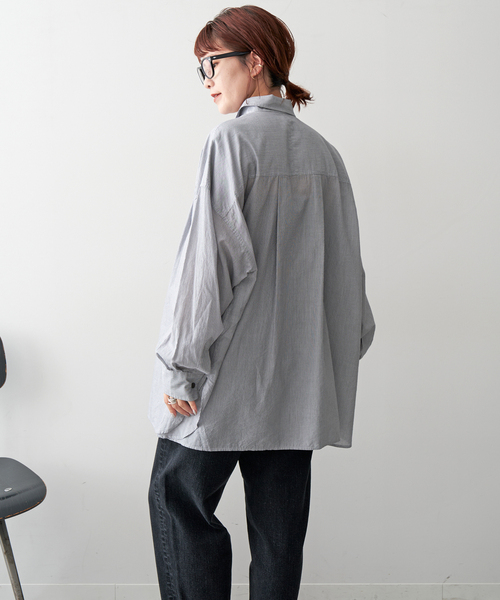 Spick & Span（スピックアンドスパン）の「ルーズタックエアリーシャツ（シャツ/ブラウス・レディース・マルチ/その他11・FREE）」の8枚目の写真