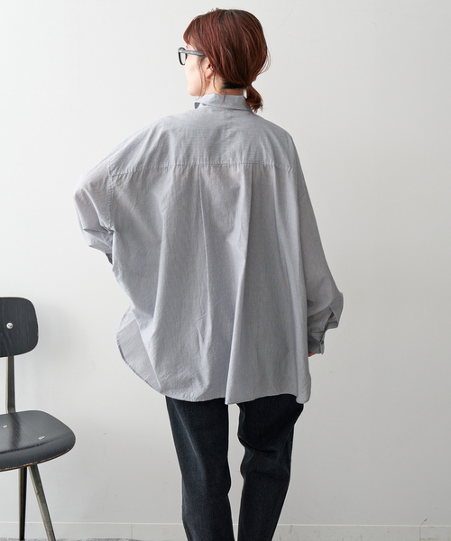 Spick & Span（スピックアンドスパン）の「ルーズタックエアリーシャツ（シャツ/ブラウス・レディース・マルチ/その他11・FREE）」の9枚目の写真