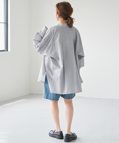 Spick & Span（スピックアンドスパン）の「ルーズタックエアリーシャツ（シャツ/ブラウス・レディース・マルチ/その他11・FREE）」の18枚目の写真