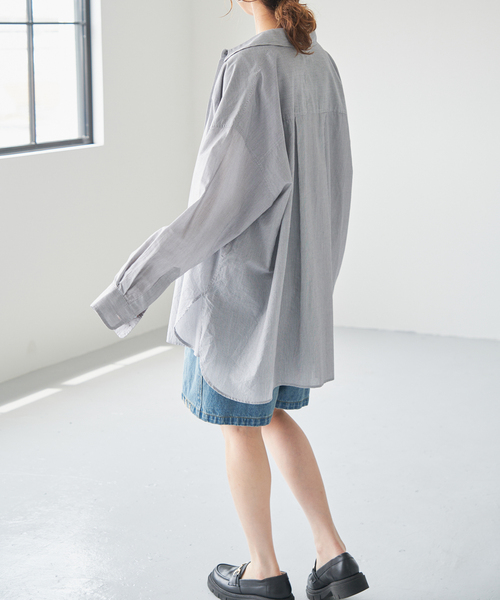Spick & Span（スピックアンドスパン）の「ルーズタックエアリーシャツ（シャツ/ブラウス・レディース・マルチ/その他11・FREE）」の21枚目の写真