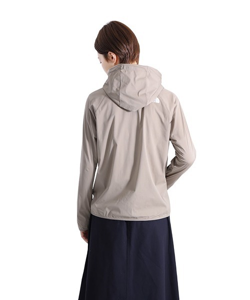 THE NORTH FACE（ザノースフェイス）の「THE NORTH FACE / ザ・ノース・フェイス：Sunshade Full Zip Hoodie：NPW22435[DEA]（ミリタリージャケット・レディース・グレー系その他・M/L）」の5枚目の写真