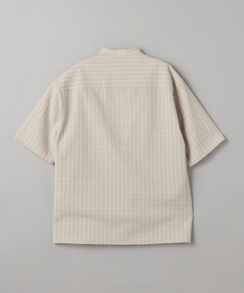 BEAUTY&YOUTH UNITED ARROWS(ビューティーアンドユースユナイテッドアローズ)の「シアサッカー バンドカラー フォルムシャツ(シャツ/ブラウス・メンズ・ナチュラル/ダークブラウン・S/M/L/XL)」の19枚目の写真