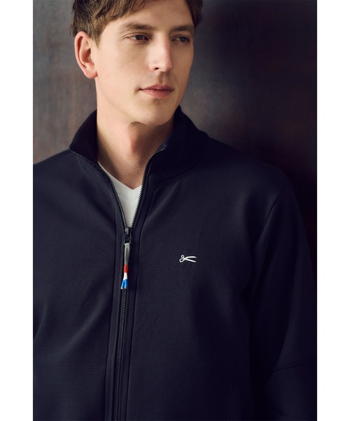 MEN'S BIGI(メンズビギ)の「【DENHAM×MENS BIGI】スタンドニットジップブルゾン(ブルゾン・メンズ・ブラック・03/02)」の16枚目の写真