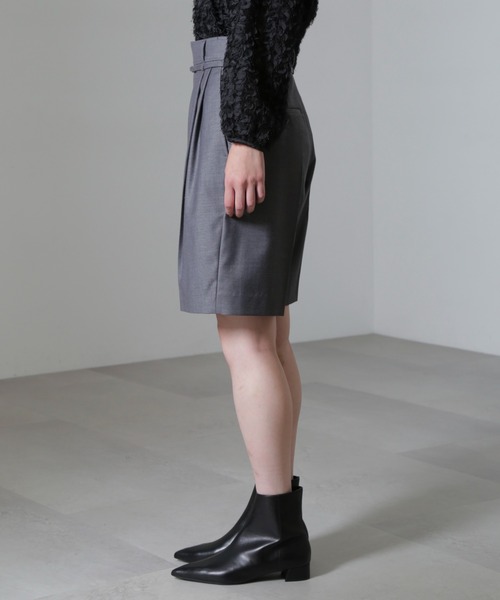 NANO universe(ナノユニバース)の「スーチングショートパンツ(その他パンツ・レディース・その他1/グレー・S/M)」の4枚目の写真