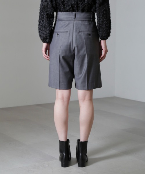 NANO universe(ナノユニバース)の「スーチングショートパンツ(その他パンツ・レディース・その他1/グレー・S/M)」の5枚目の写真