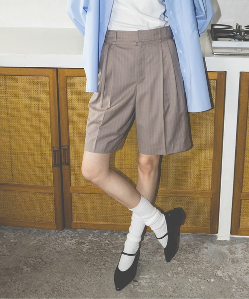 NANO universe(ナノユニバース)の「スーチングショートパンツ(その他パンツ・レディース・その他1/グレー・S/M)」の22枚目の写真