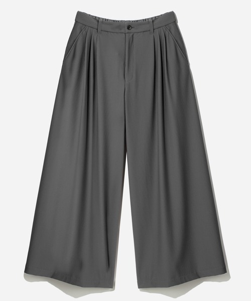 HARE(ハレ)の「【SET UP対応】DABOルーズカットプリーツパンツ(HARE)(その他パンツ・メンズ・グレー/ブラック/レッド・FREE)」の3枚目の写真