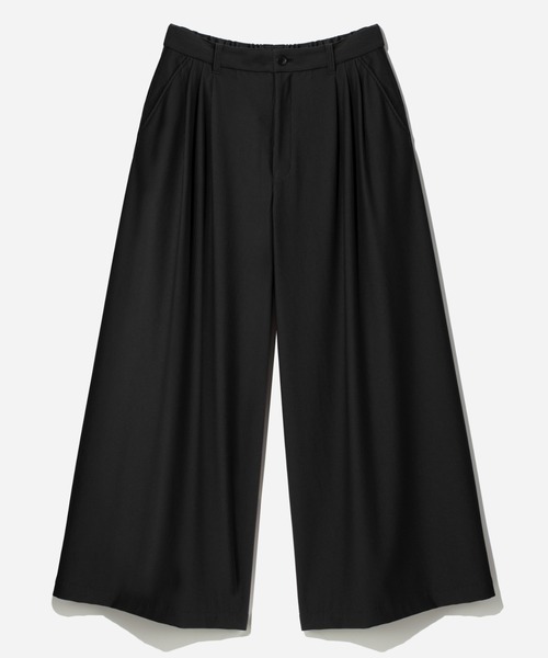 HARE(ハレ)の「【SET UP対応】DABOルーズカットプリーツパンツ(HARE)(その他パンツ・メンズ・グレー/ブラック/レッド・FREE)」の2枚目の写真