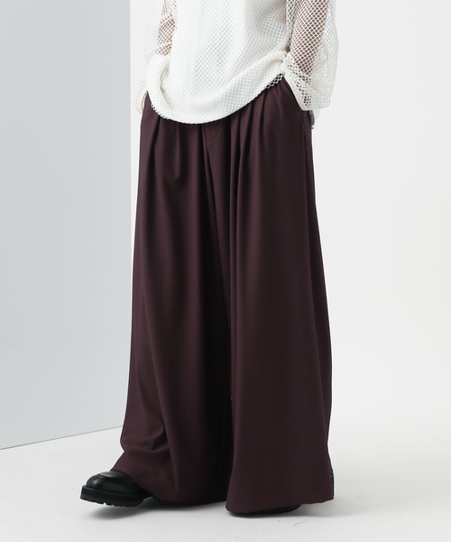 HARE(ハレ)の「【SET UP対応】DABOルーズカットプリーツパンツ(HARE)(その他パンツ・メンズ・グレー/ブラック/レッド・FREE)」の16枚目の写真