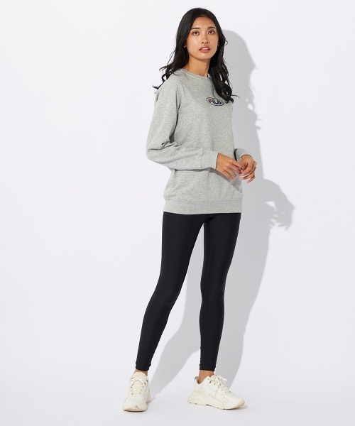 FILA（フィラ）の「クルーネックスウェット（スウェット・レディース・ダークグリーン/ブラック/杢グレー・MEDIUM/LARGE/X-LARGE）」の14枚目の写真