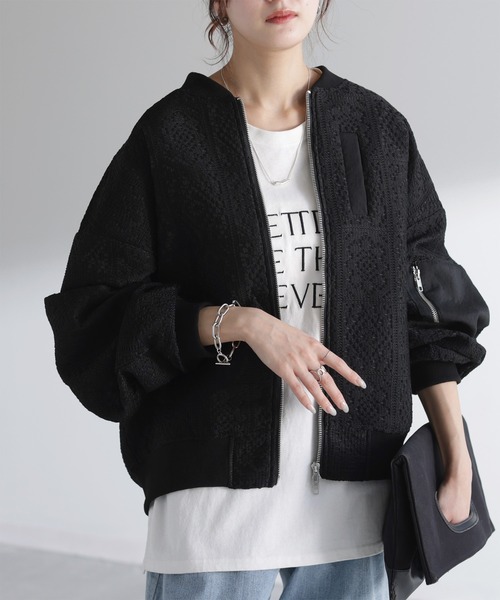ロイスクレヨン Lois CRAYON 総レース ロング ワンピース カットソー