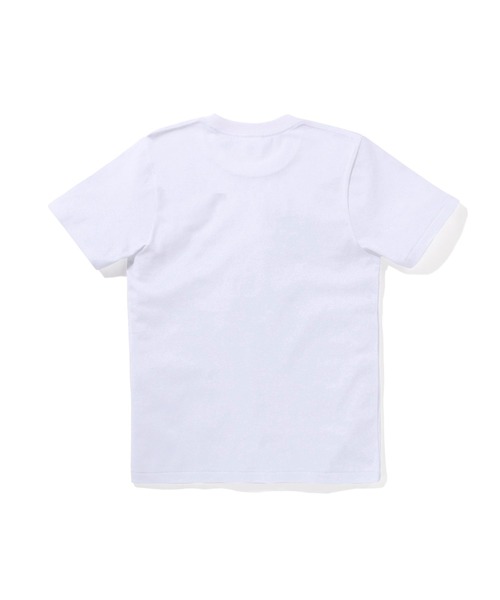 A BATHING APE（アベイシングエイプ）の「ABC CAMO COLLEGE TEE（Tシャツ/カットソー・メンズ・ホワイト×グリーン/ホワイト×ブルー/ブラック×ブルー/ブラック×グリーン/ホワイト×ピンク/ブラック×ピンク・SMALL/MEDIUM/LARGE/X-LARGE/XX-LARGE/XXX-LARGE）」の9枚目の写真