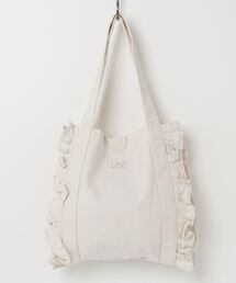 Lee（リー）の「Lee/リー　キャンバス&デニム＆ポリメタリックサイドフリルトート（トートバッグ・メンズ）」