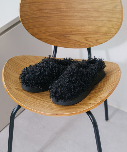 Kastane（カスタネ）の「ファーサボ（サンダル・レディース・ブラック/ベージュ・37/38）」の6枚目の写真