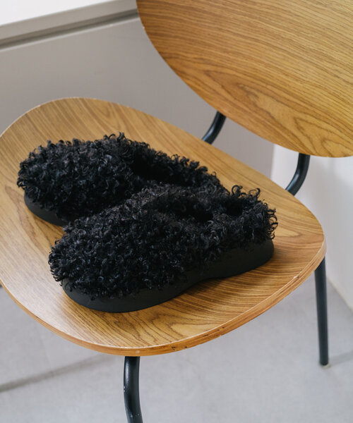 Kastane（カスタネ）の「ファーサボ（サンダル・レディース・ブラック/ベージュ・37/38）」の7枚目の写真