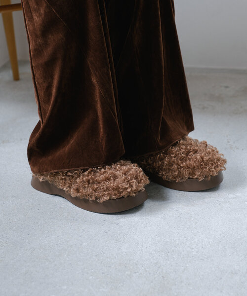 Kastane（カスタネ）の「ファーサボ（サンダル・レディース・ブラック/ベージュ・37/38）」の11枚目の写真