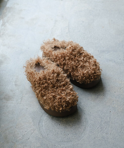 Kastane（カスタネ）の「ファーサボ（サンダル・レディース・ブラック/ベージュ・37/38）」の13枚目の写真