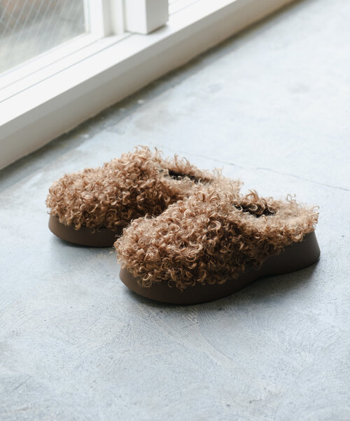 Kastane（カスタネ）の「ファーサボ（サンダル・レディース・ブラック/ベージュ・37/38）」の14枚目の写真