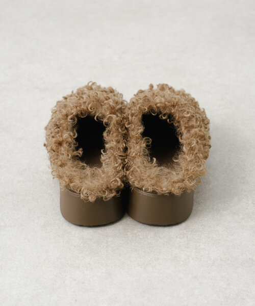 Kastane（カスタネ）の「ファーサボ（サンダル・レディース・ブラック/ベージュ・37/38）」の20枚目の写真