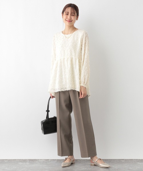 MATINEE LINE/お手入れらくらくSET UPストレートパンツ/140448