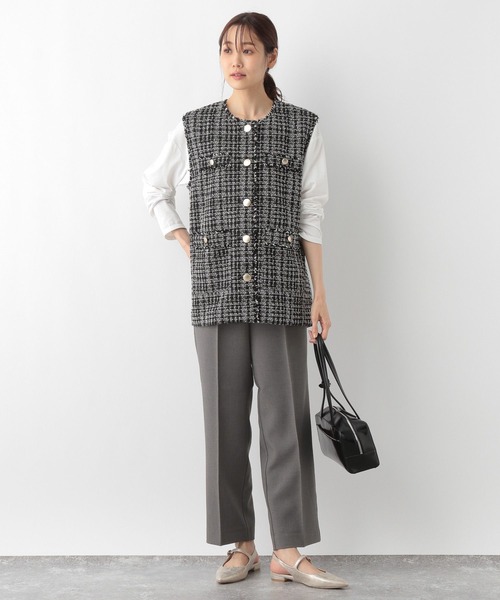 MATINEE LINE/お手入れらくらくSET UPストレートパンツ/140448