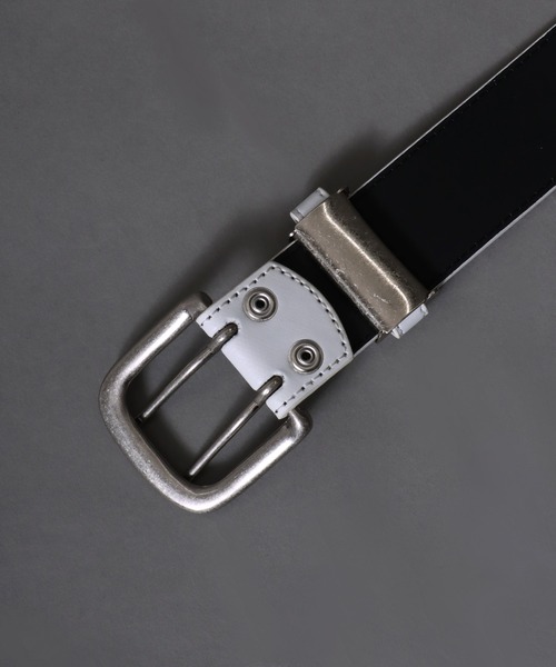 Levi's(リーバイス)の「【Levi's】スクエアバックル 40mm ダブルルピン ハトメ アイレット ベルト(ベルト・メンズ・レッド/ブラック/ホワイト/ダークブラウン/ブラック系その他/ブラウン系その他・FREE)」の10枚目の写真