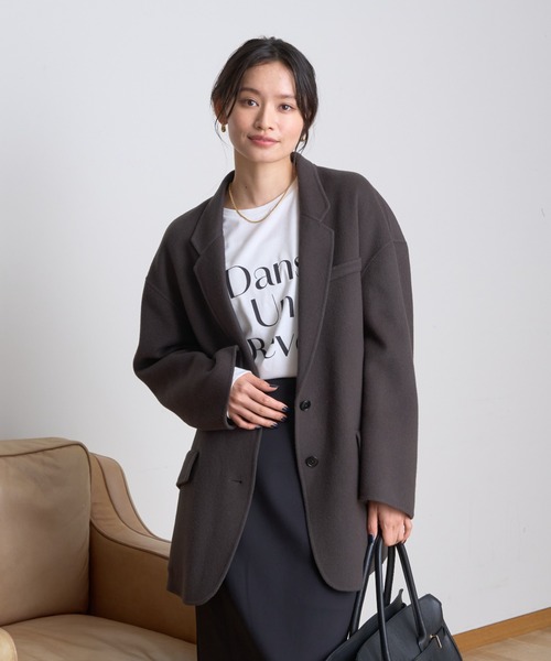 Rouge vif（ルージュヴィフ）の「【一部店舗限定】フロントロゴロンT Dans Un Reve（Tシャツ/カットソー・レディース・ピンク/スミクロ・フリー）」の19枚目の写真
