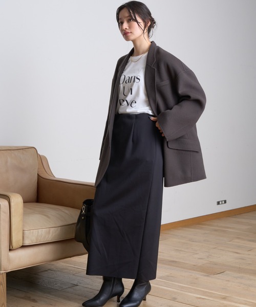 Rouge vif（ルージュヴィフ）の「【一部店舗限定】フロントロゴロンT Dans Un Reve（Tシャツ/カットソー・レディース・ピンク/スミクロ・フリー）」の20枚目の写真