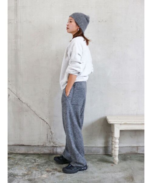 Ungrid（アングリッド）の「【WEB限定】フラワープリントスウェット（スウェット・レディース・イエロー/ライトグレー/チャコールグレー・FREE）」の19枚目の写真